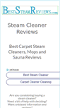 Mobile Screenshot of best-steam-reviews.com